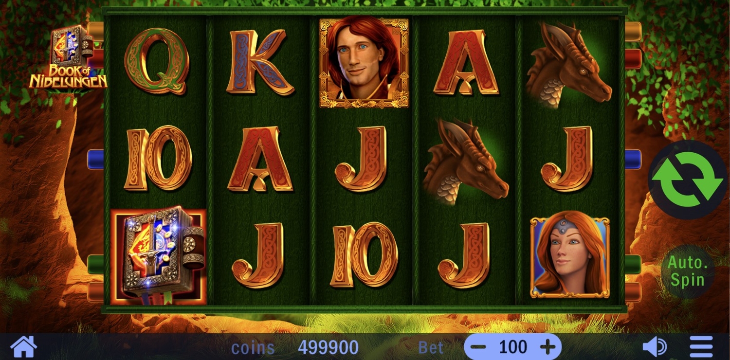 Book of Nibelungen Slot Gameplay