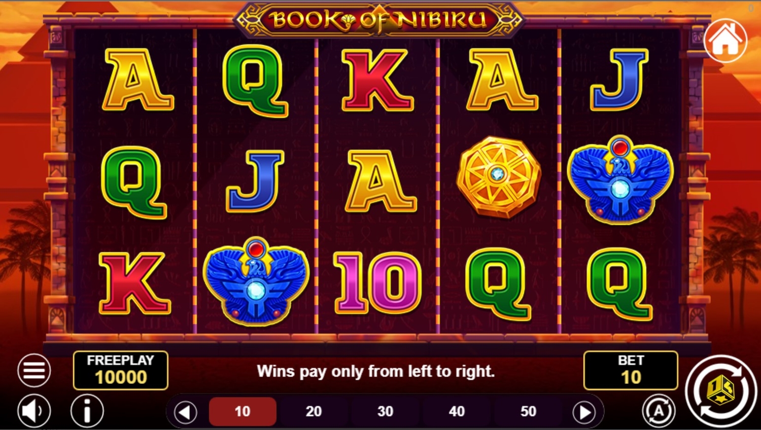 Book of Nibiru Slot Gameplay