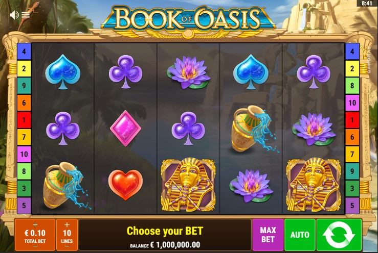 Book of Oasis Slot Gameplay
