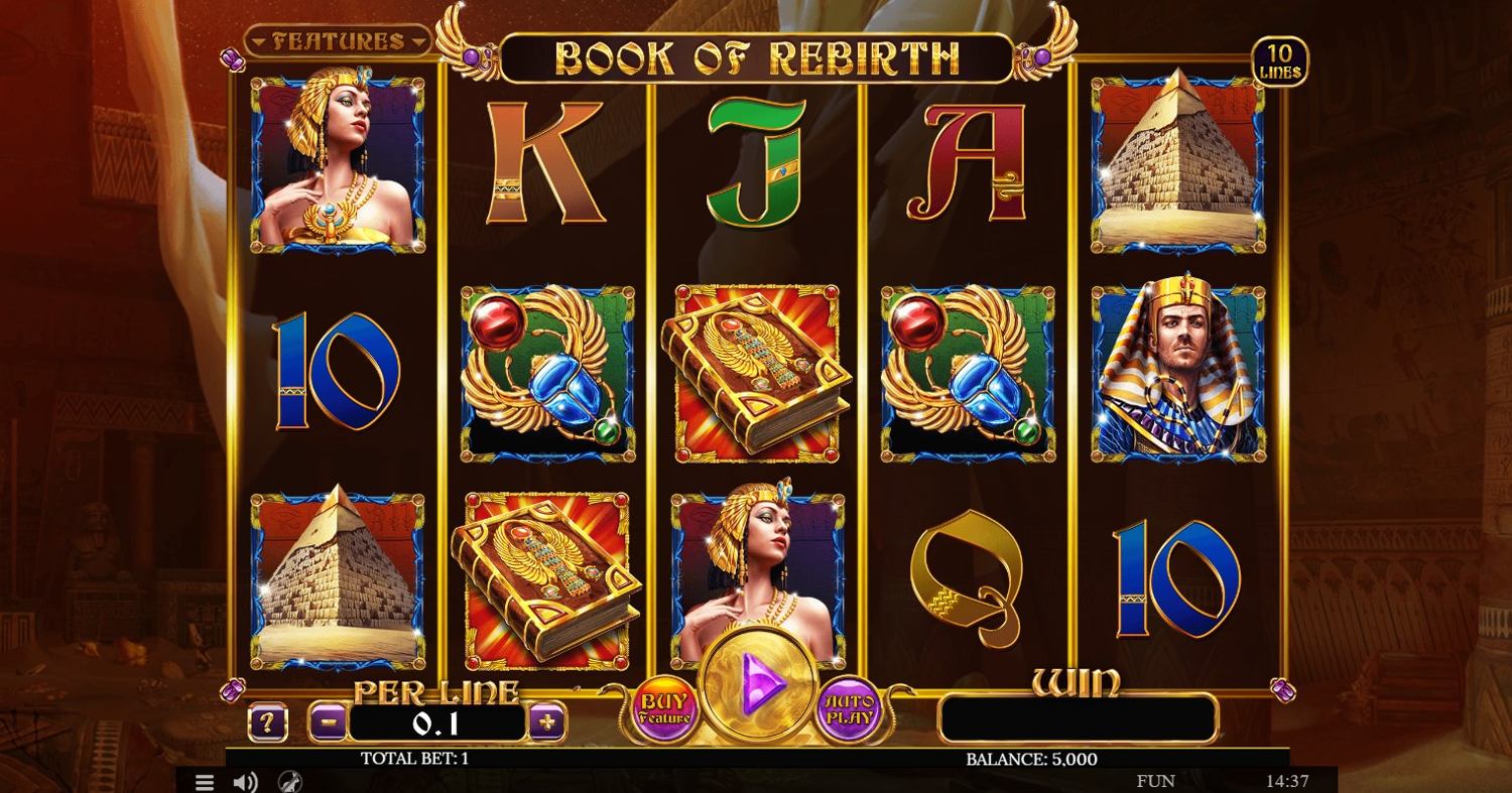Book of Rebirth Slot Gameplay