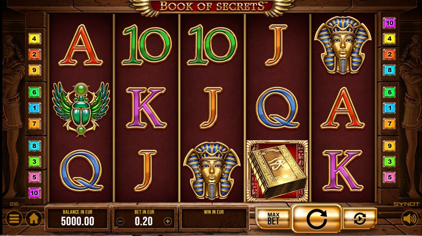Book of Secrets Slot Gameplay