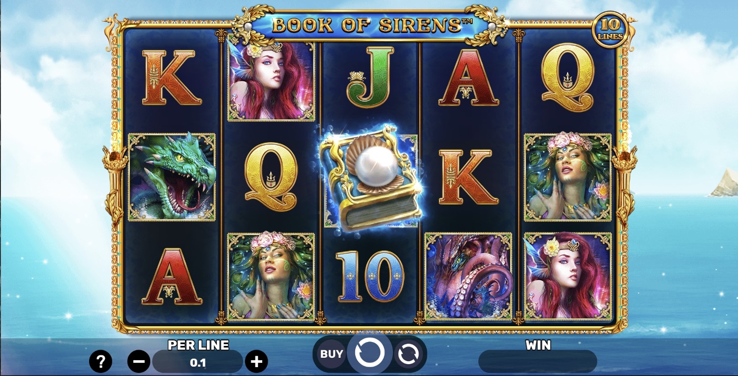 Book of Sirens The Golden Era Slot Gameplay