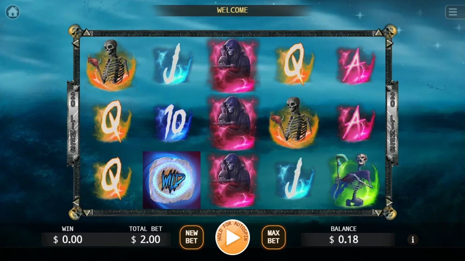 Book of Skull (KA Gaming) Slot Gameplay