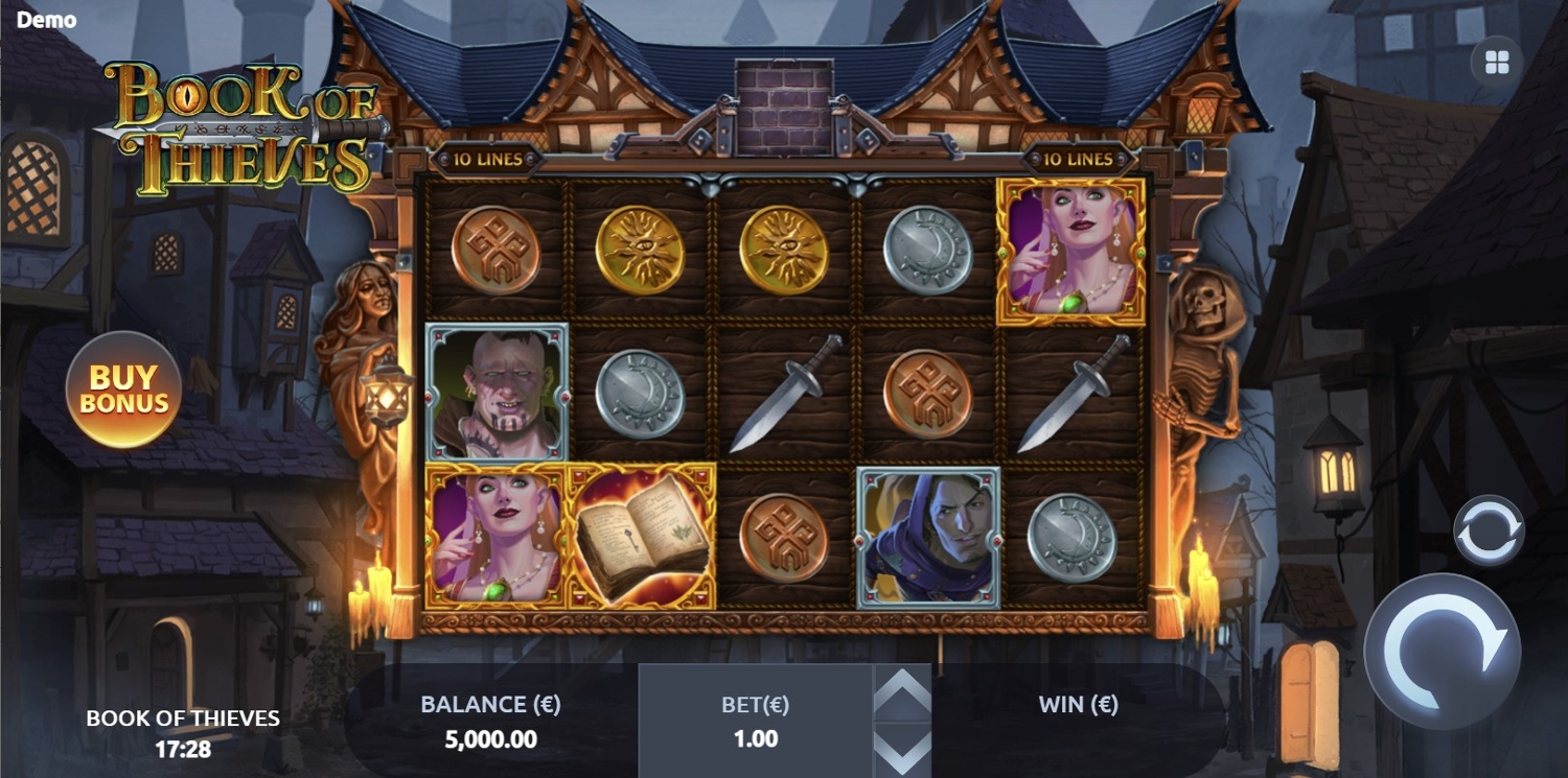 Book of Thieves Slot Gameplay