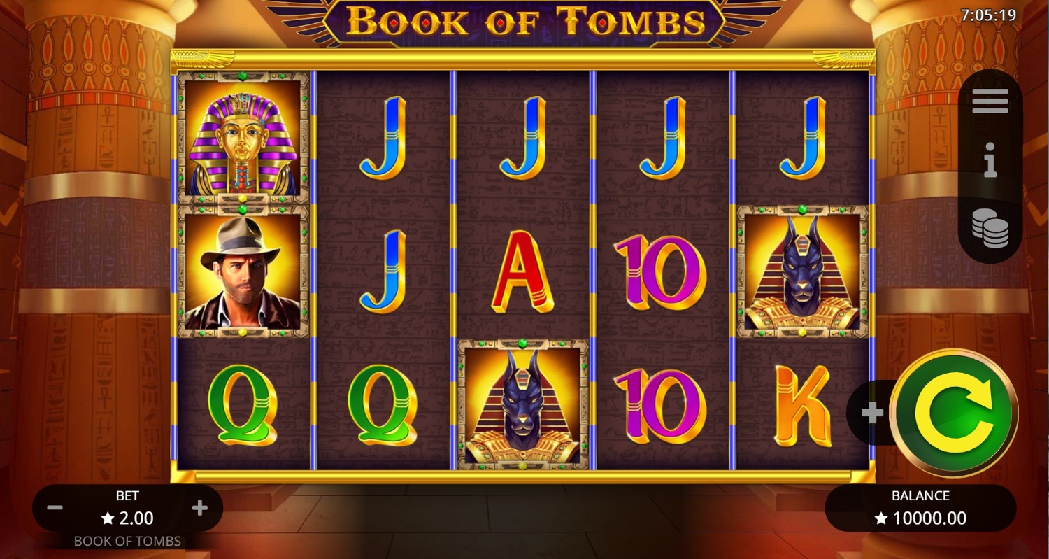 Book of Tombs Slot Gameplay