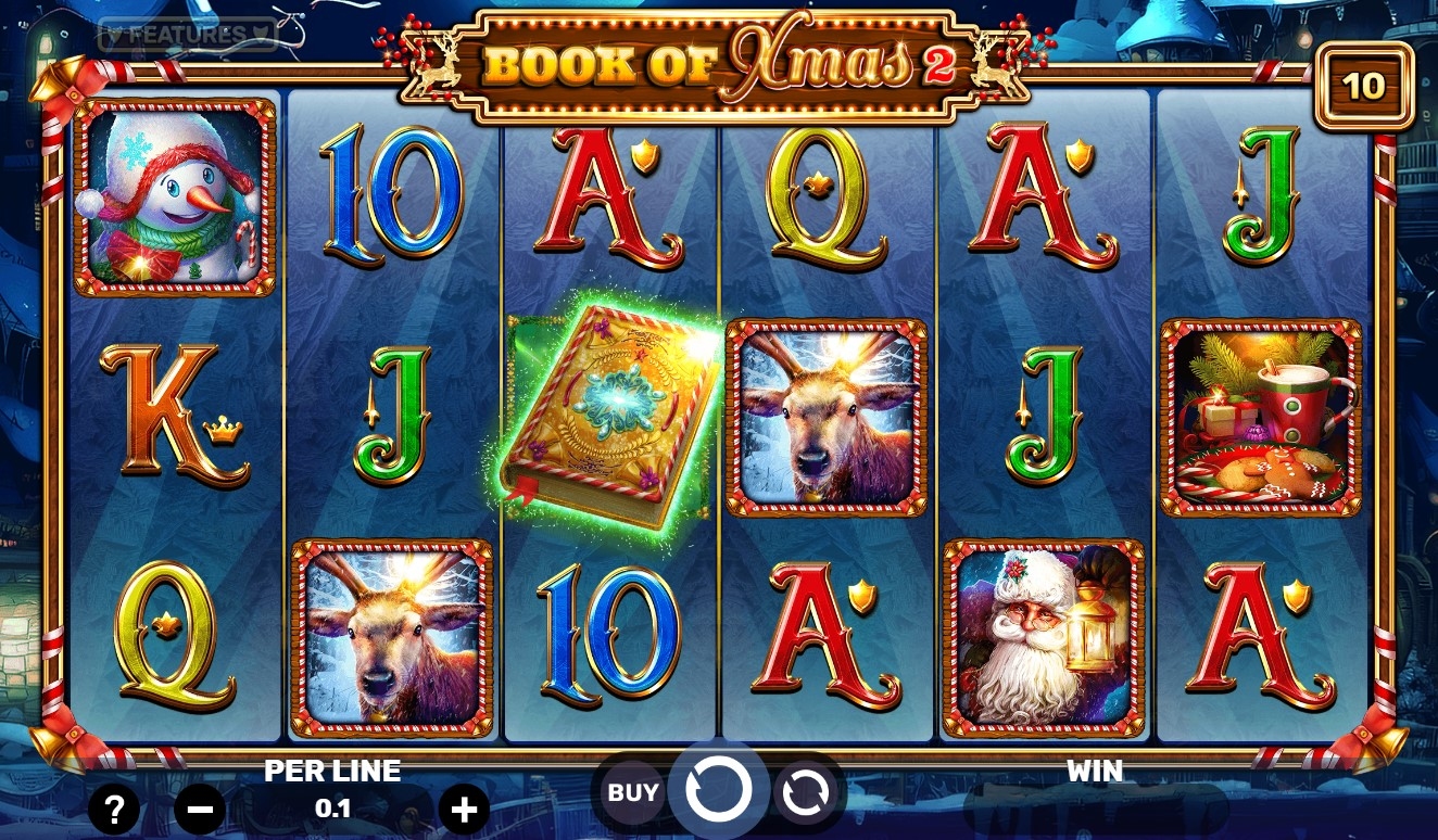 Book of Xmas 2 Slot Gameplay