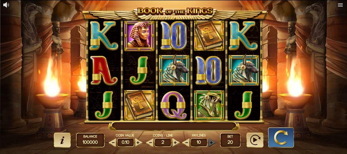 Book of the Kings Slot Gameplay
