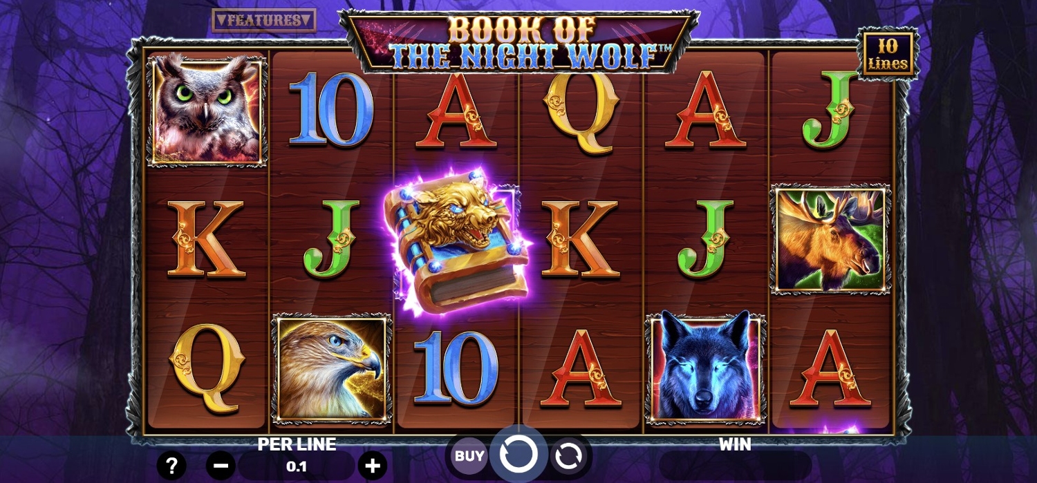 Book of the Night Wolf Slot Gameplay