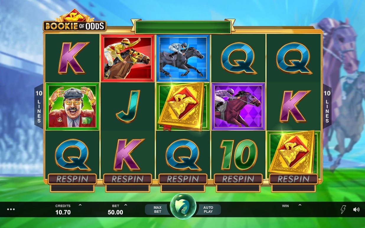 Bookie of Odds Slot Gameplay