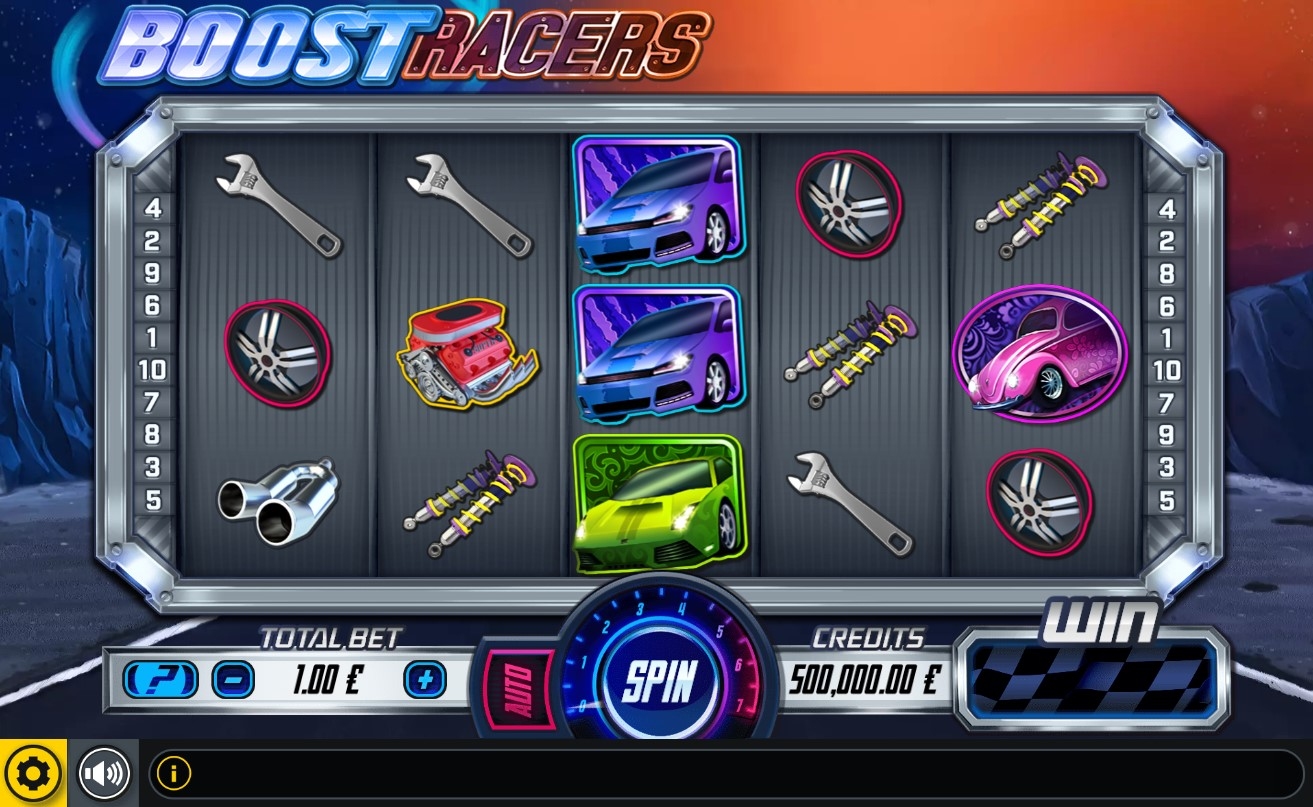 Boost Racers Slot Gameplay