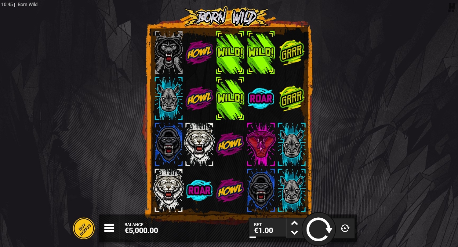 Born Wild Slot Gameplay