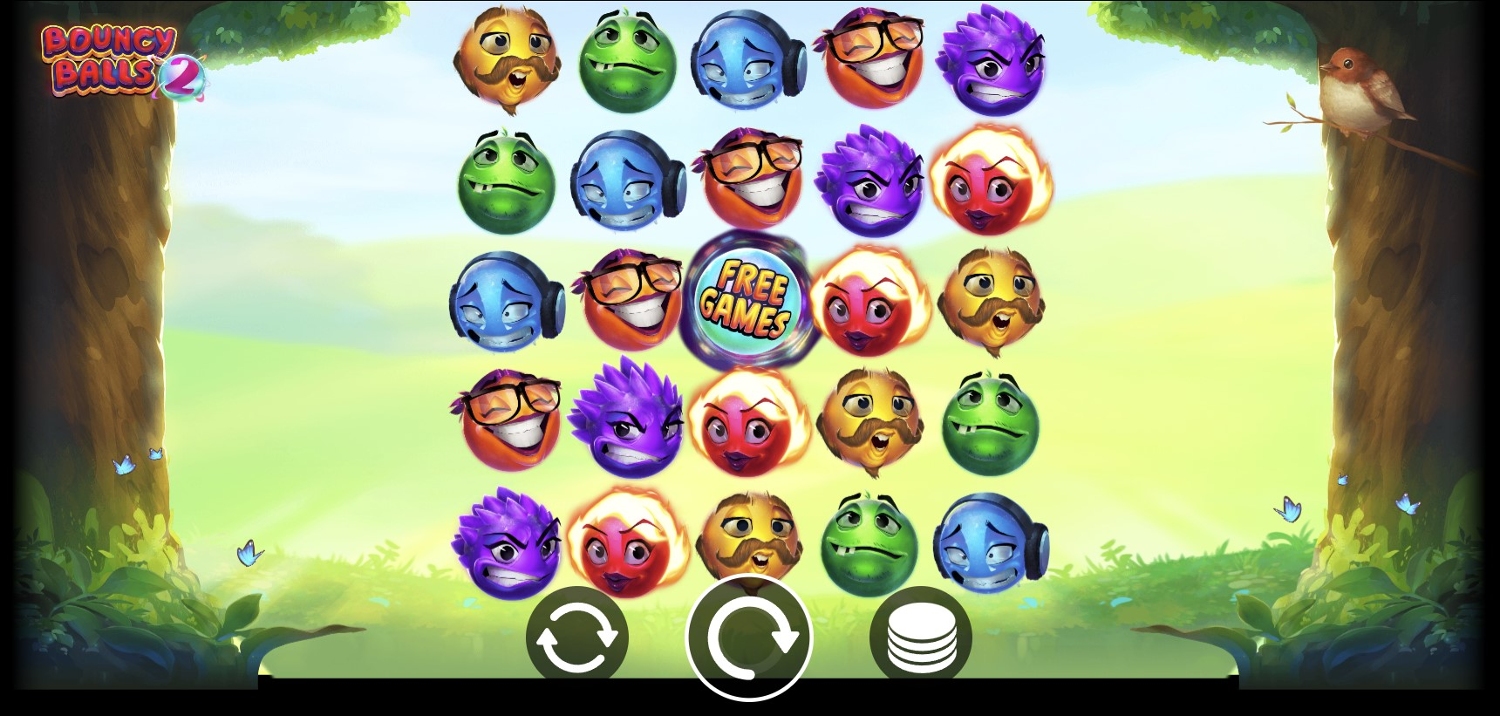 Bouncy Balls 2 Slot Gameplay