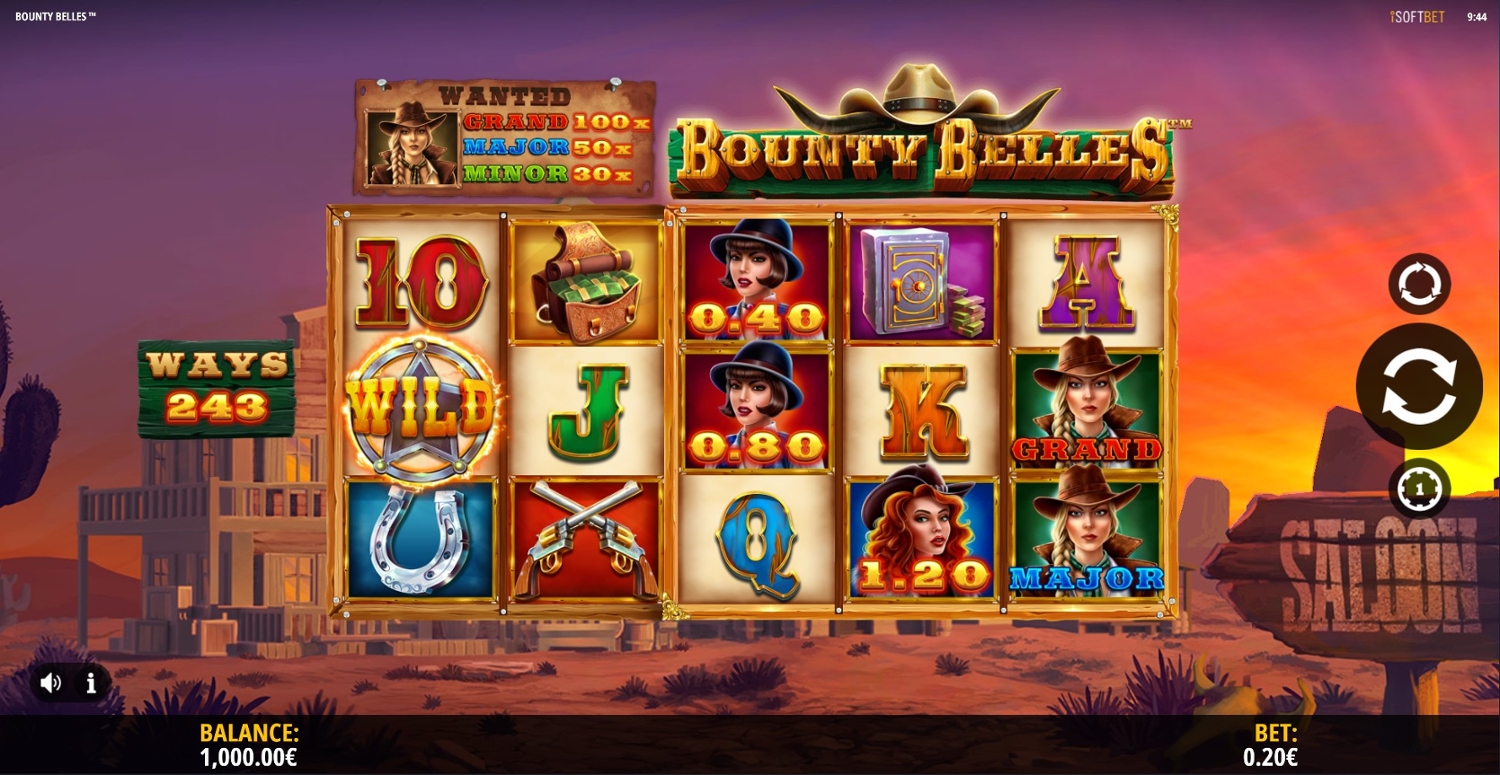 Bounty Belles Slot Gameplay