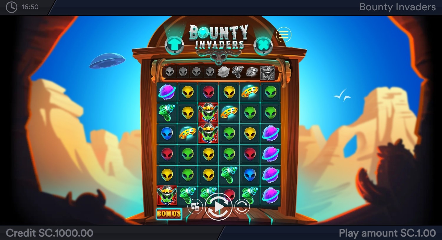 Bounty Invaders Slot Gameplay