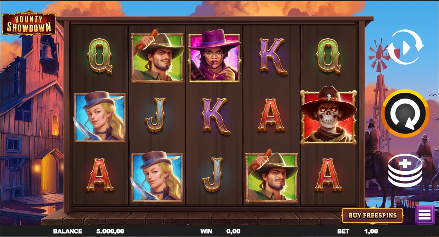 Bounty Showdown Slot Gameplay