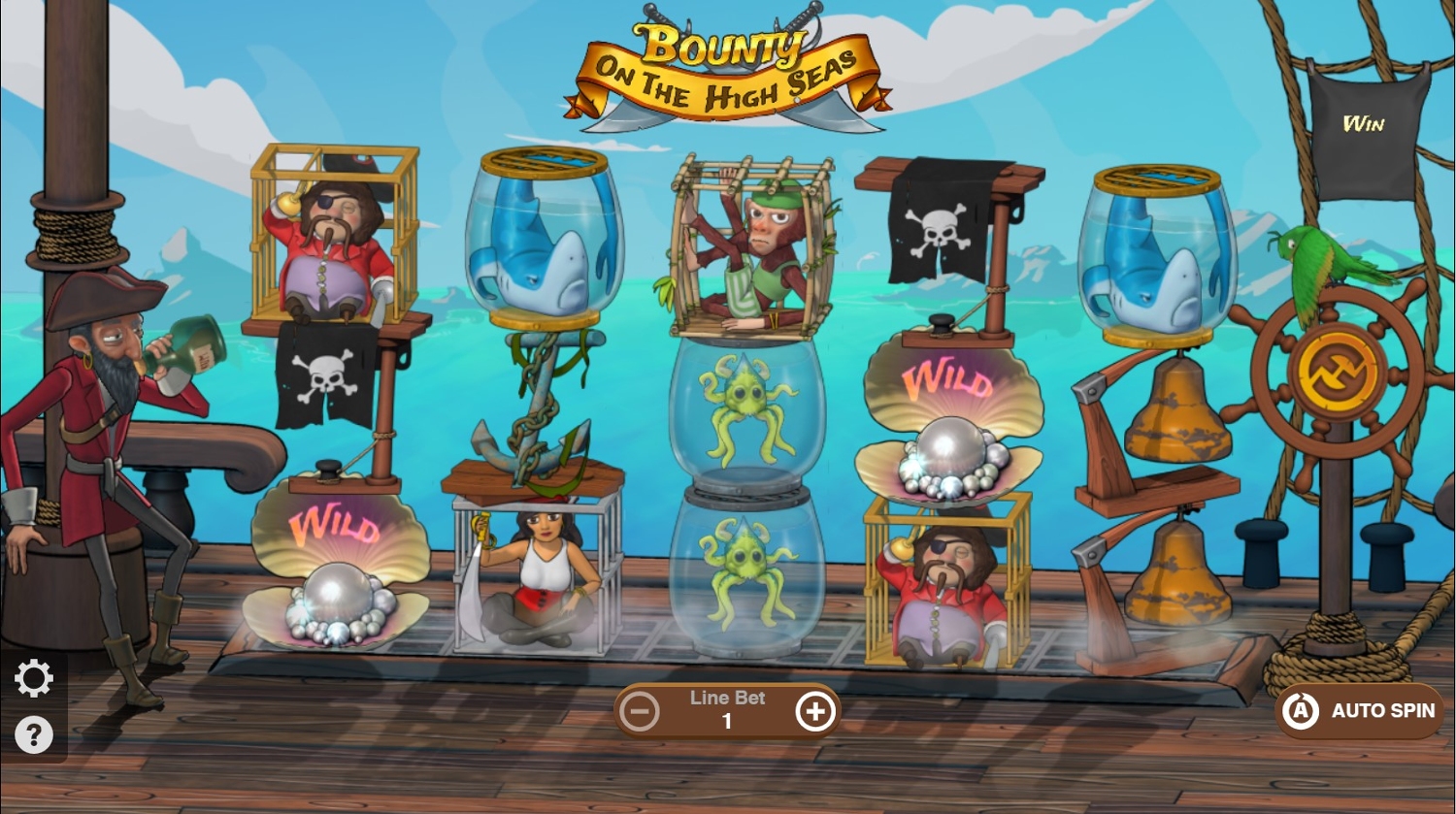 Bounty on the High Seas Slot Gameplay