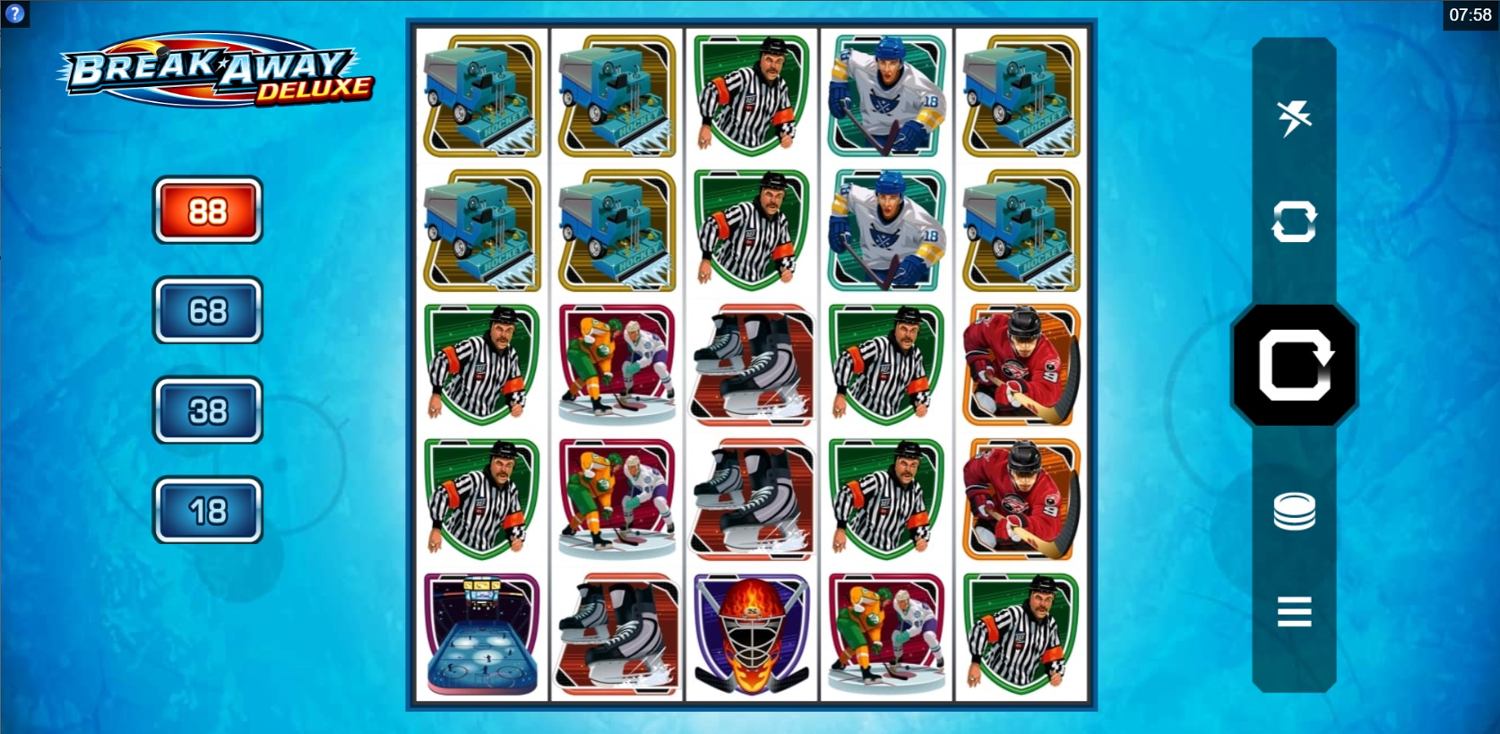 Break Away Deluxe Slot Gameplay