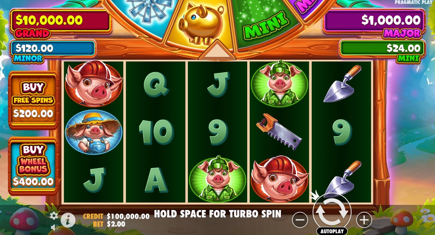 Brick House Bonanza Slot Gameplay