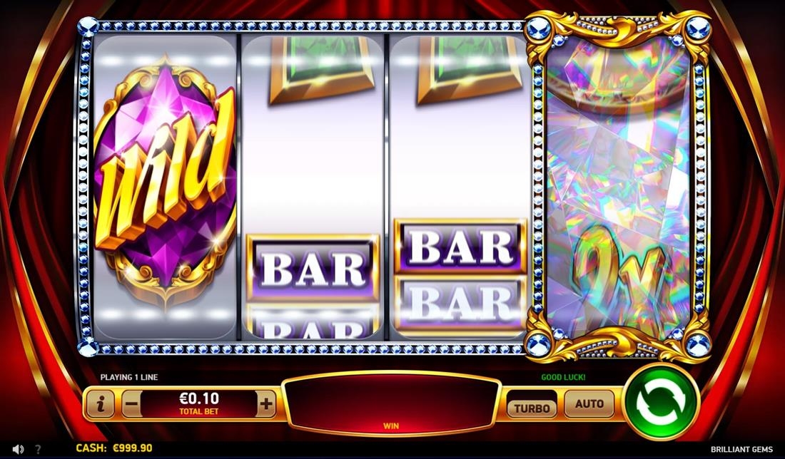 Brilliant Gems Slot Gameplay