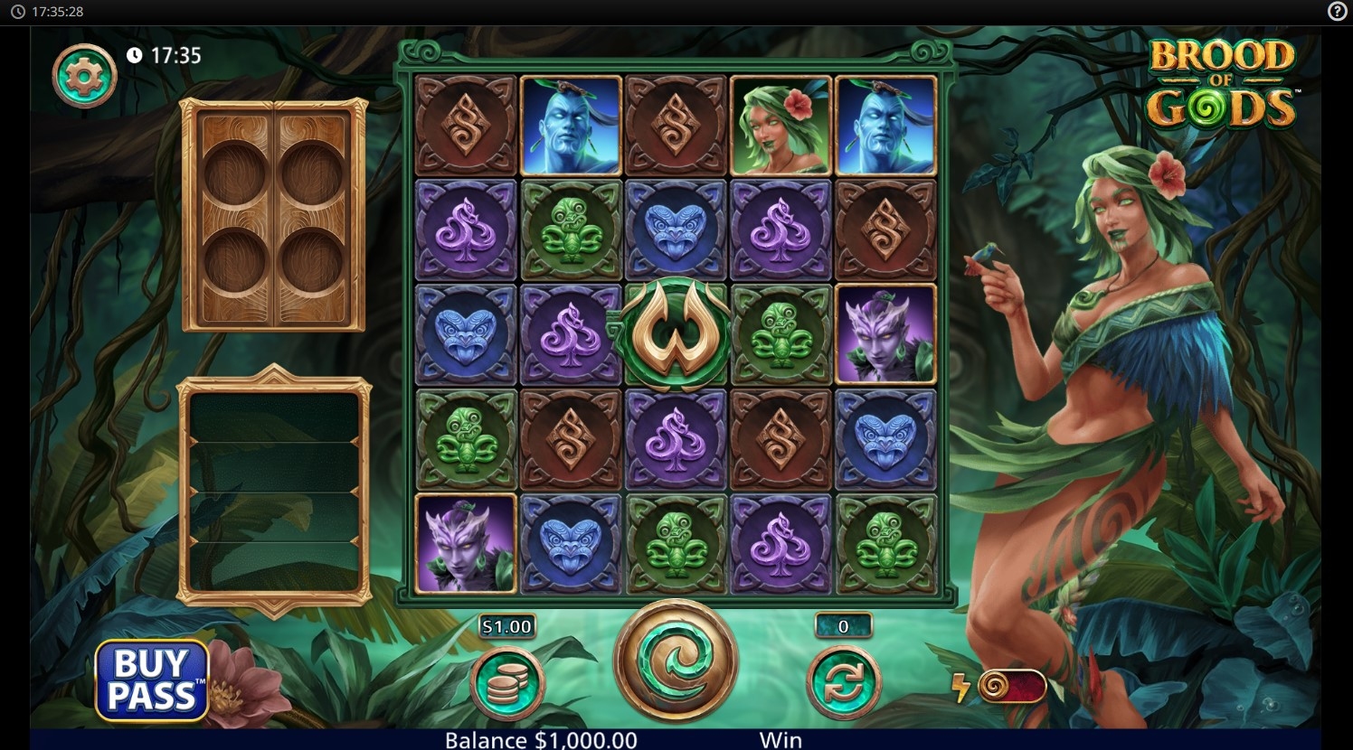 Brood of Gods Slot Gameplay