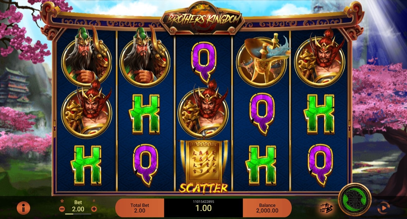 Brothers Kingdom Slot Gameplay