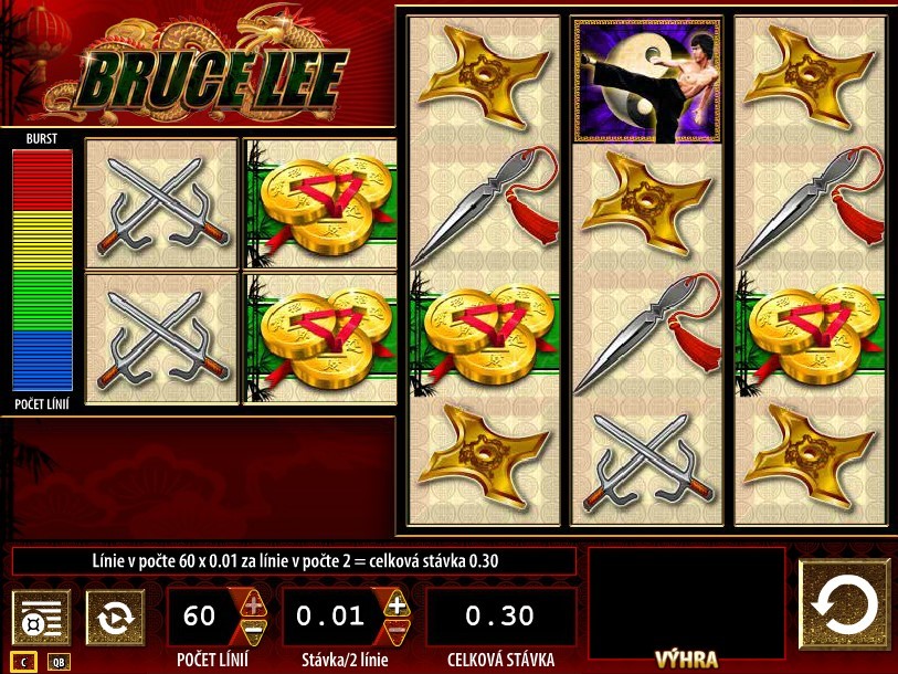 Bruce Lee Slot Gameplay