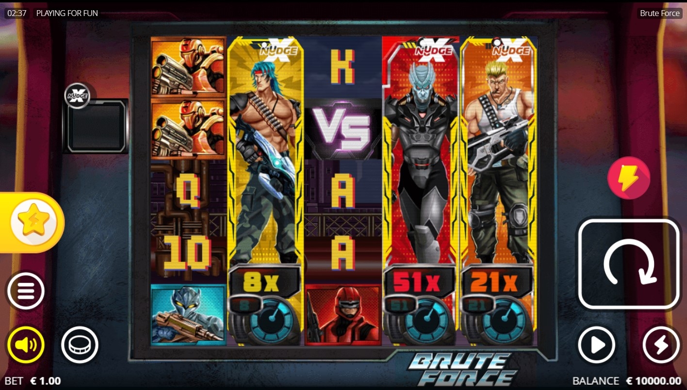 Brute Force (Nolimit City) Slot Gameplay