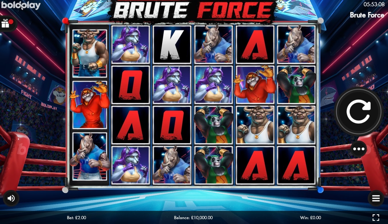 Brute Force Slot Gameplay