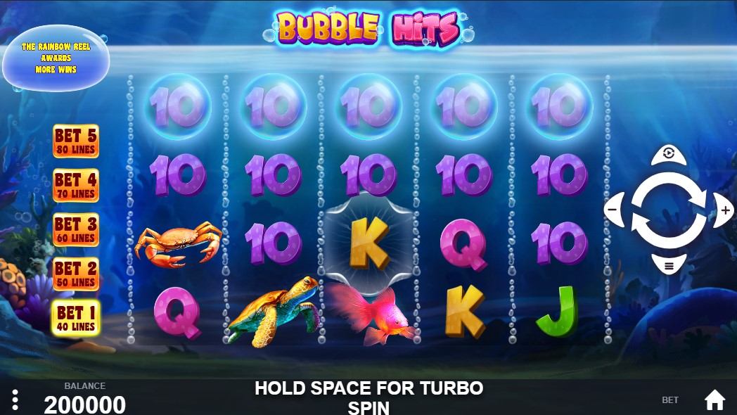Bubble Hits Slot Gameplay