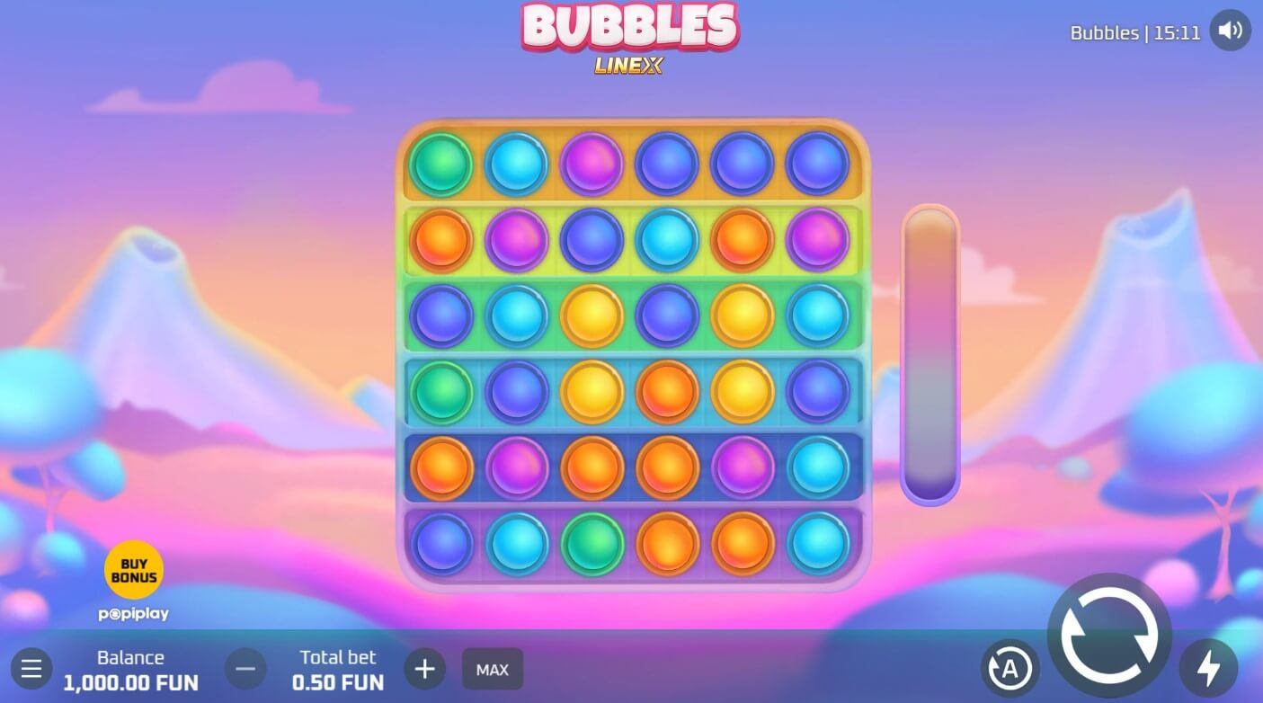 Bubbles Slot Gameplay
