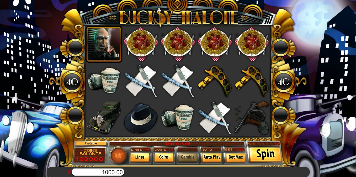 Bucksy Malone Slot Gameplay