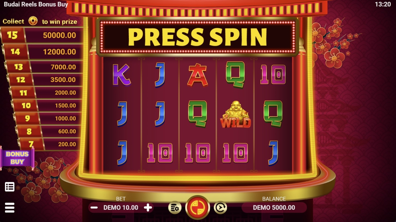Budai Reels: Bonus Buy Slot Gameplay