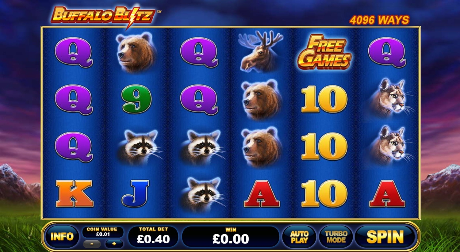 Buffalo Blitz Slot Gameplay