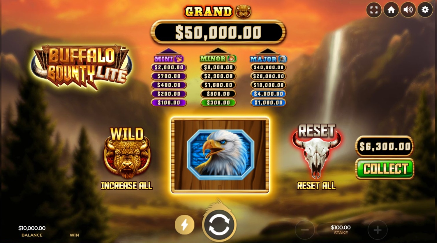 Buffalo Bounty Lite Slot Gameplay