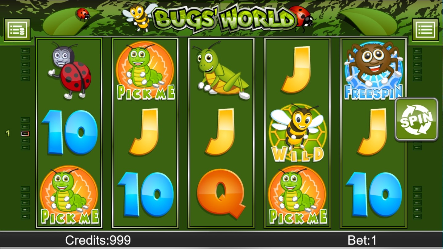 Bugs World Slot Gameplay