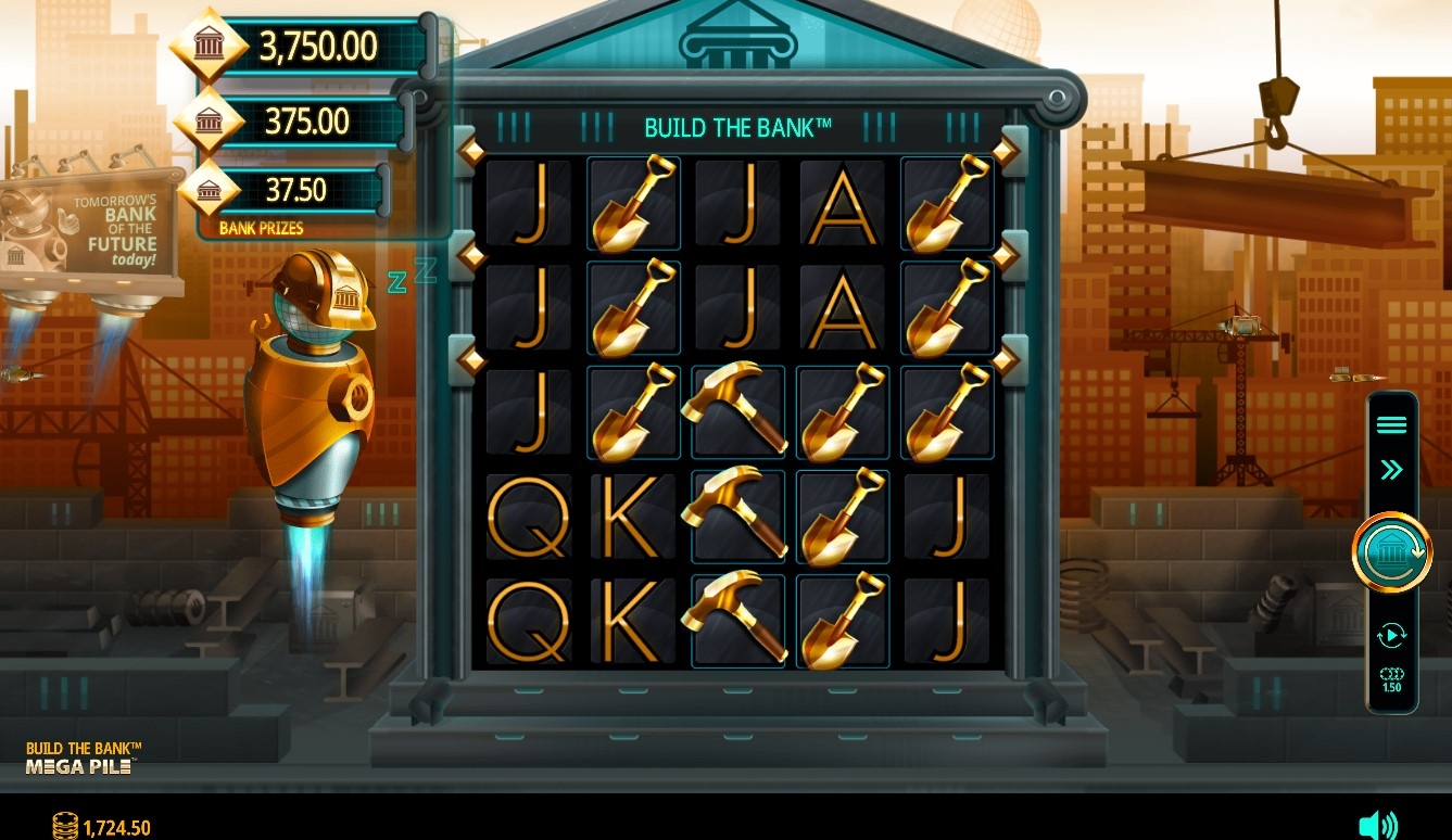 Build the Bank Slot Gameplay