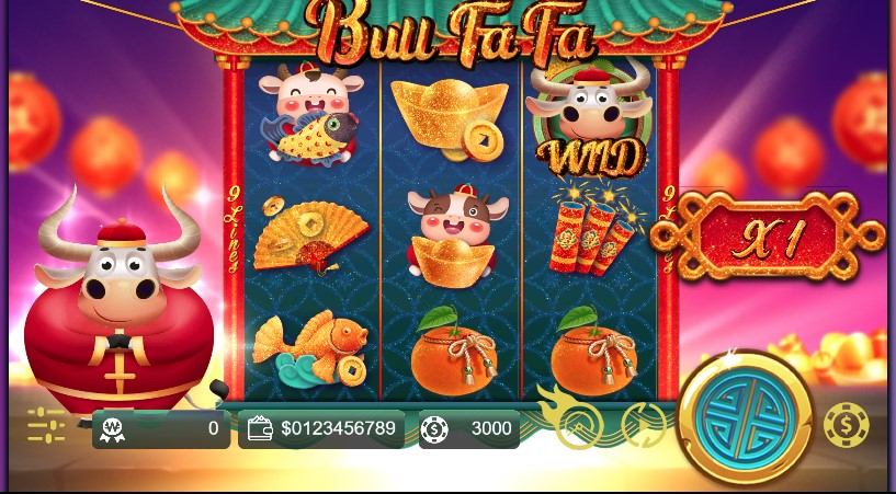 Bull FA FA Slot Gameplay