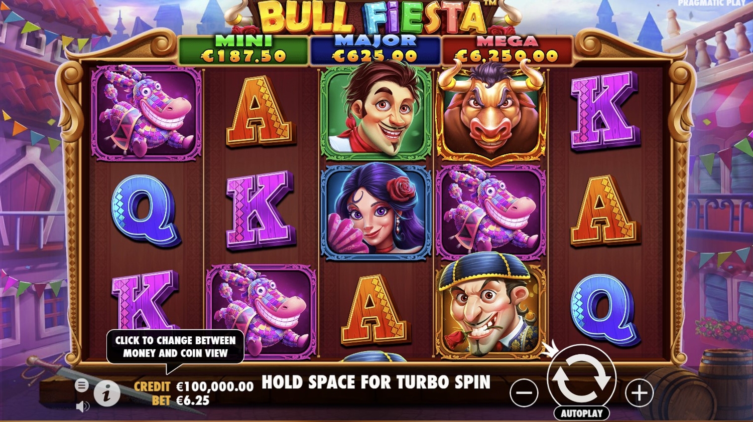 Bull Fiesta Slot Gameplay