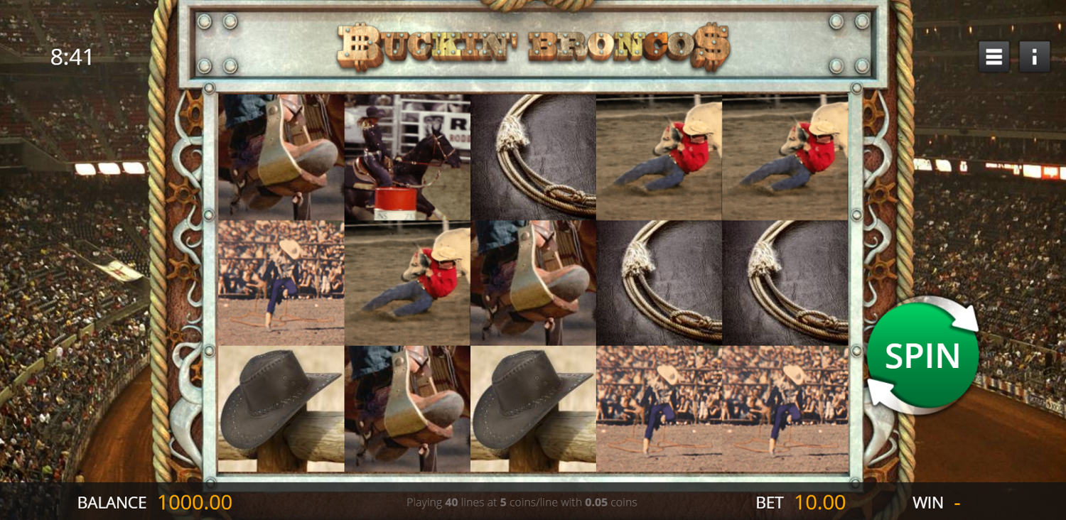 Bunkin Broncos Slot Gameplay