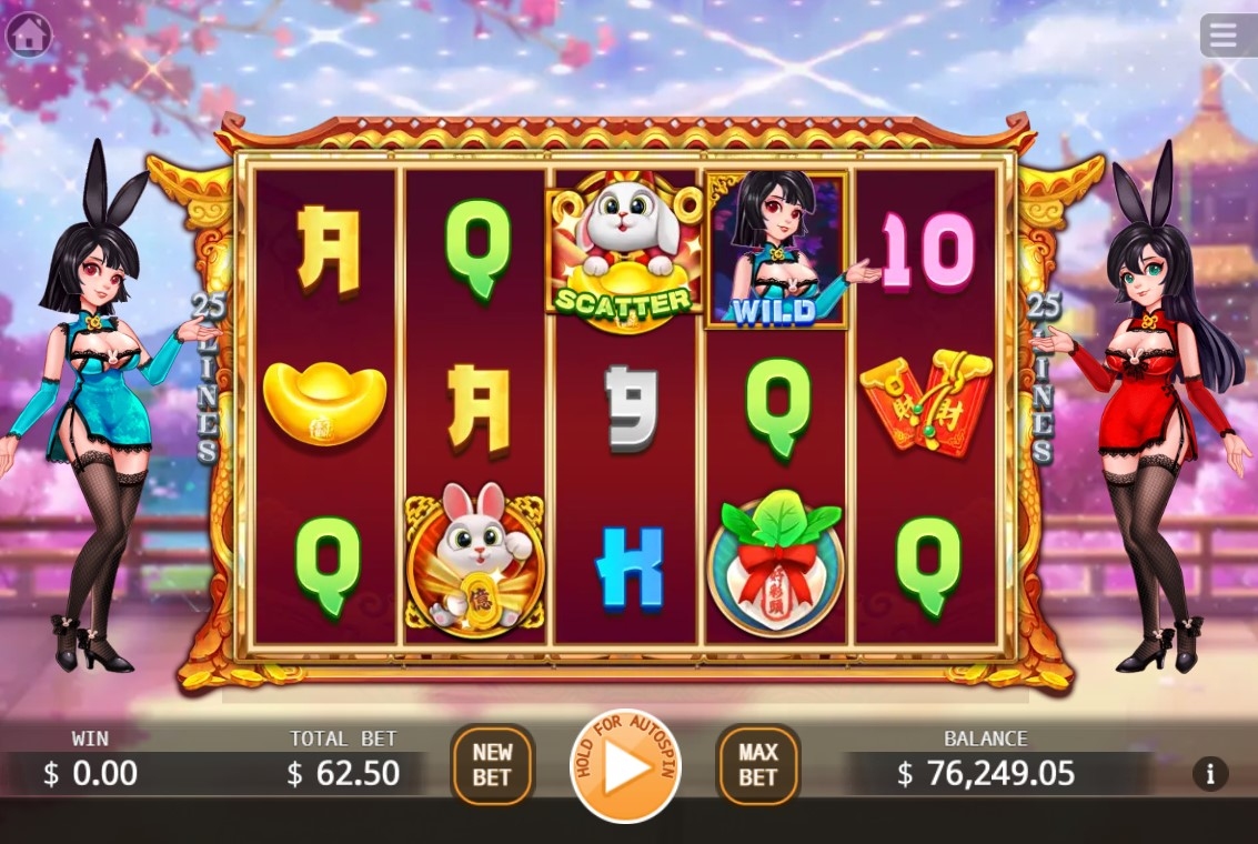 Bunny Girl Slot Gameplay