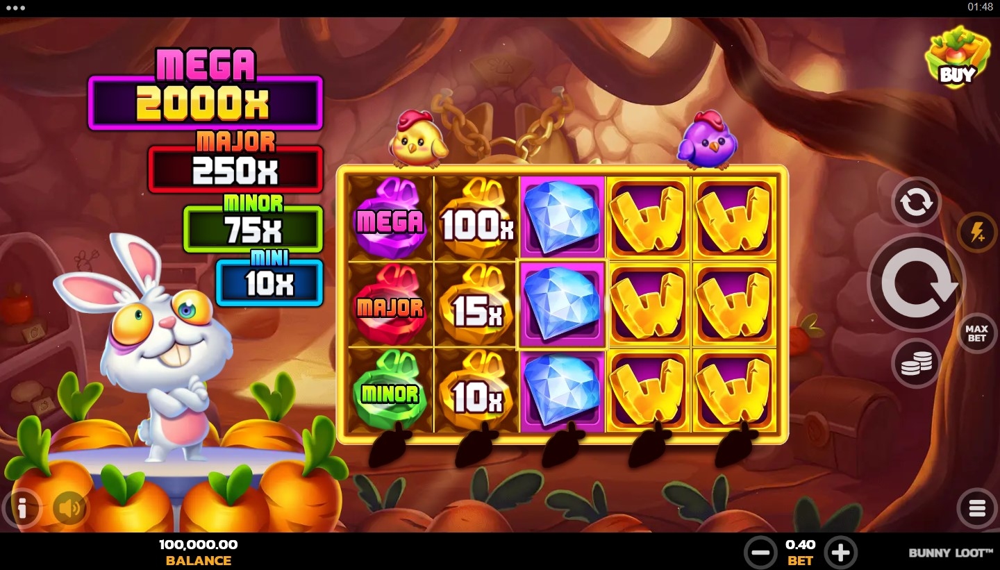 Bunny Loot Slot Gameplay
