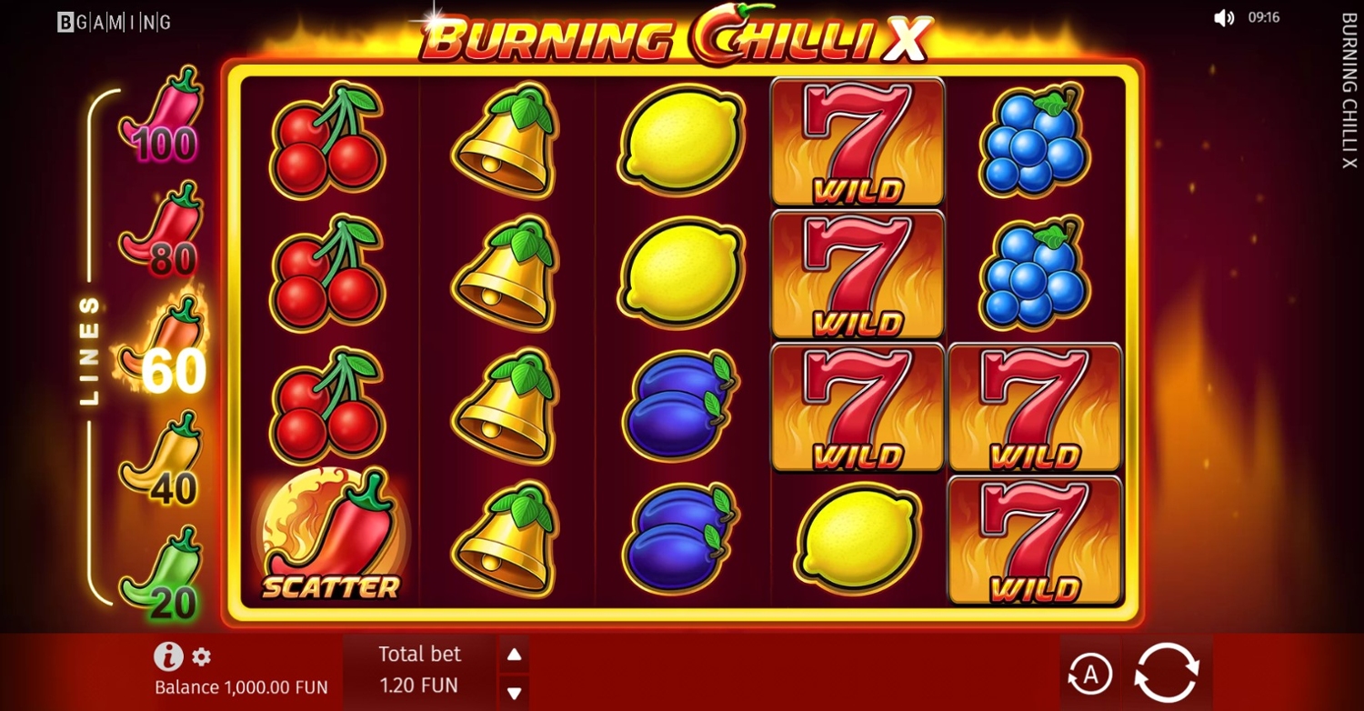 Burning Chilli X Slot Gameplay