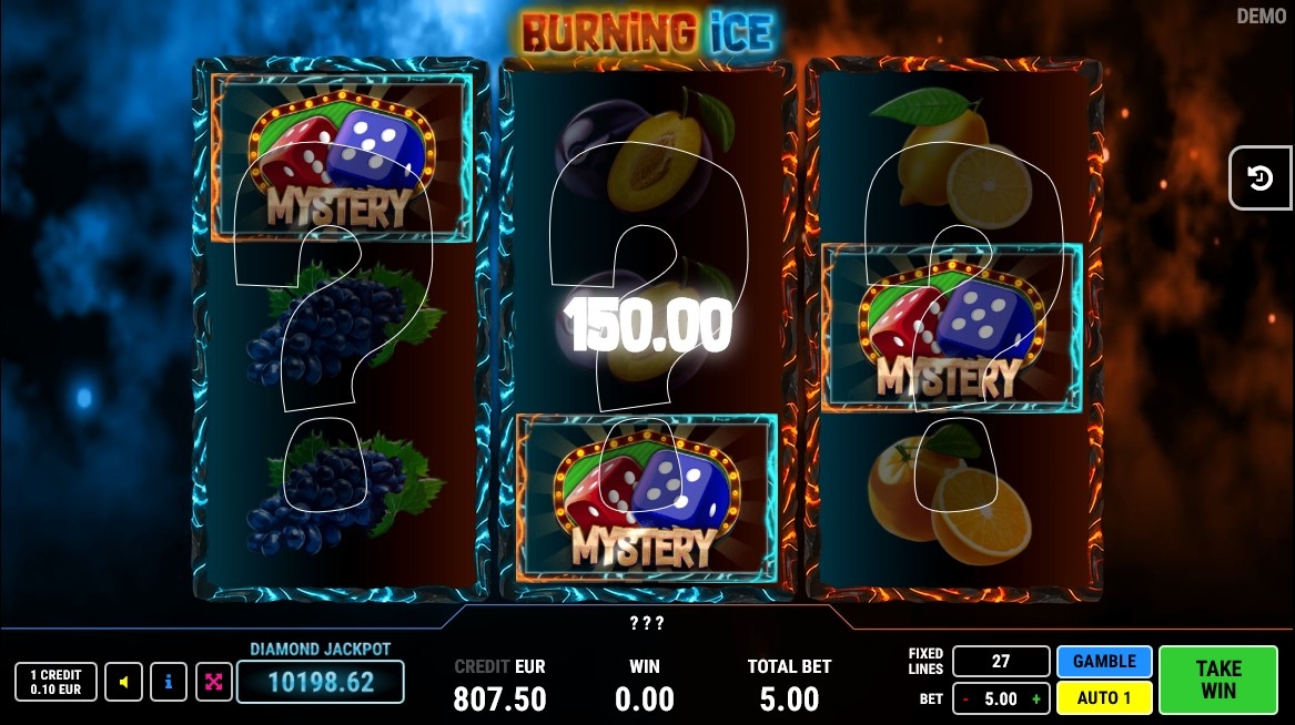 Heating Ice Slot Gameplay