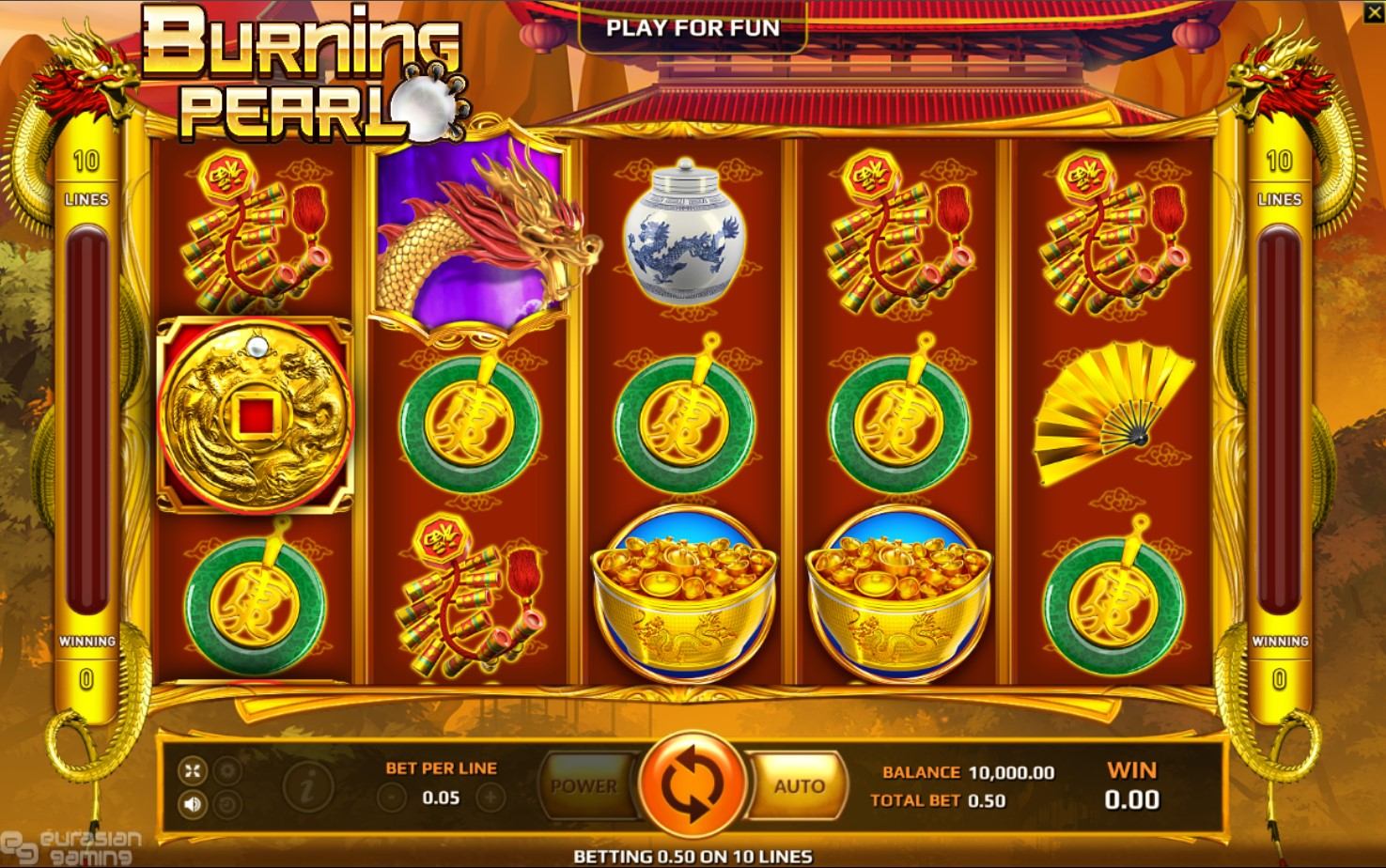 Burning Pearl Slot Gameplay