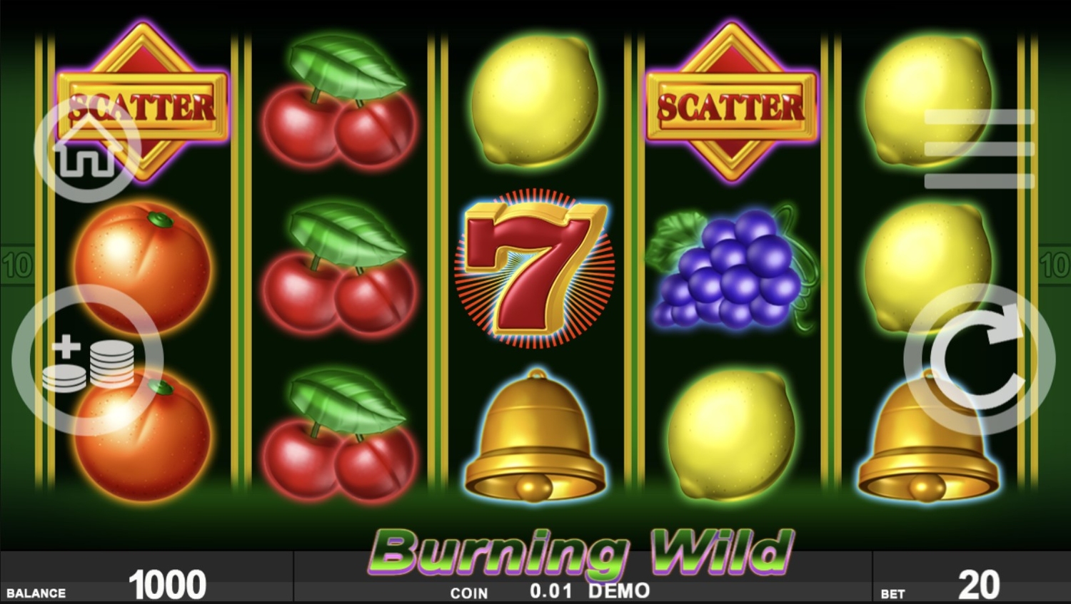 Burning Wild Slot Gameplay