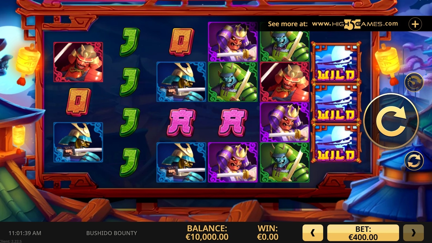 Bushido Bounty Slot Gameplay