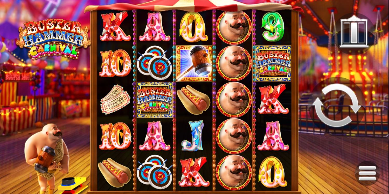 Buster Hammer Carnival Slot Gameplay