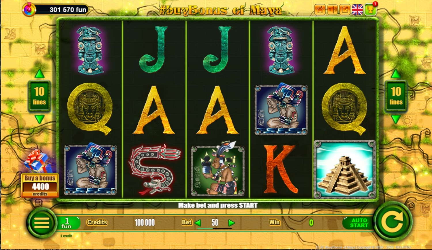 BuyBonus of Maya Slot Gameplay