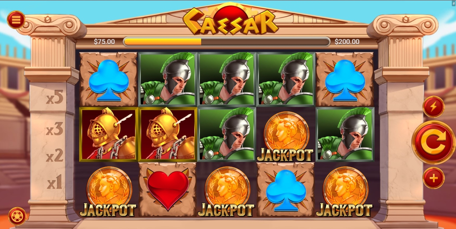 Caesar Slot Gameplay