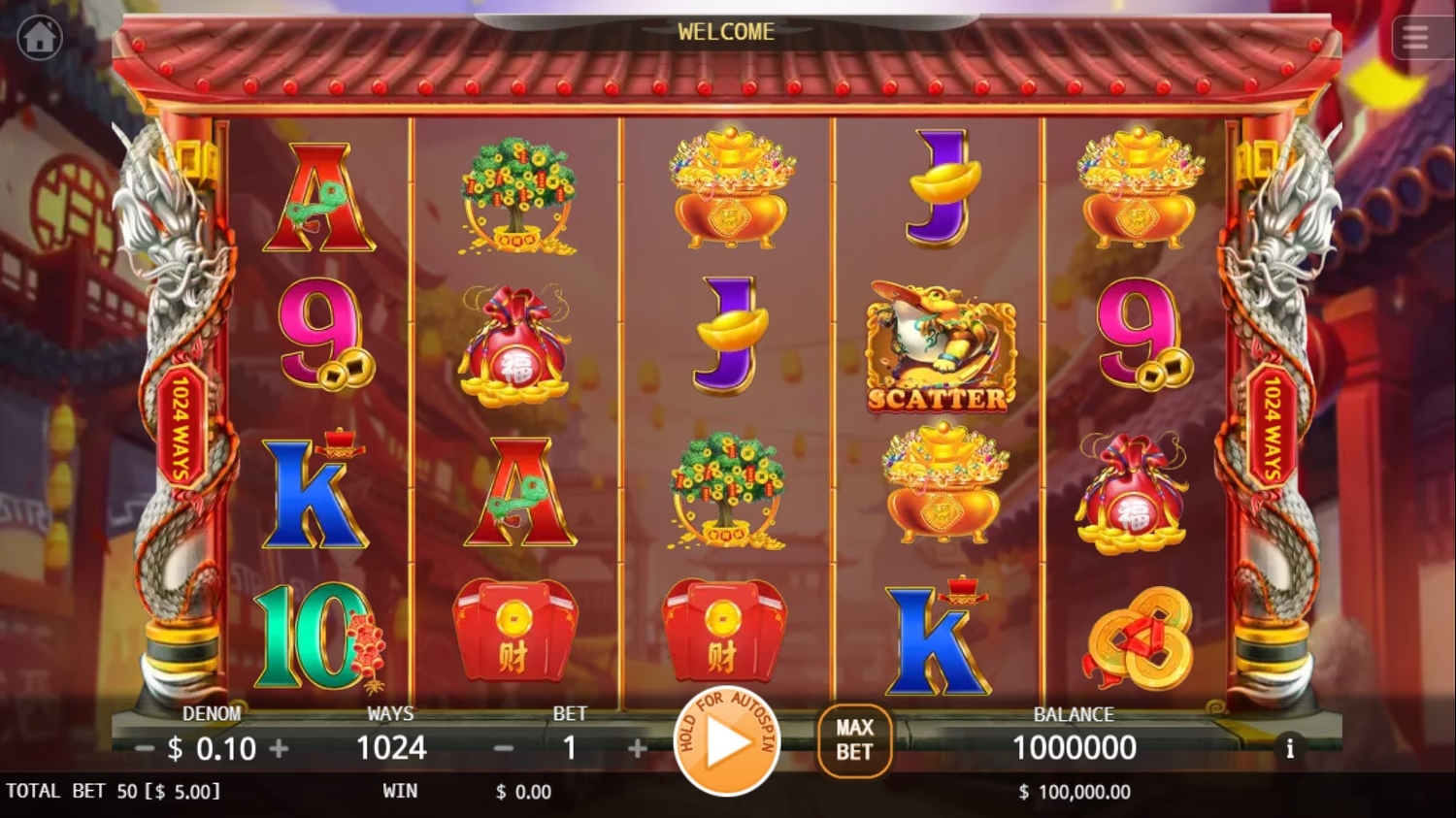 Cai Yuan Guang Jin Slot Gameplay